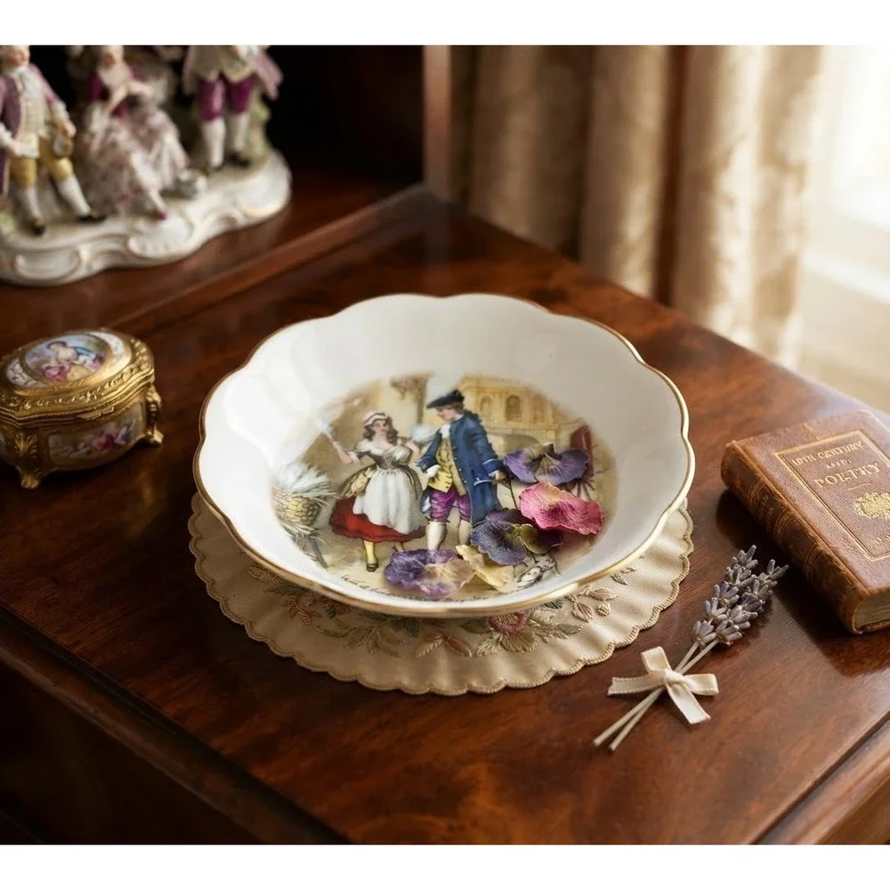 Royal Grafton Cries of London Who'll Buy My Lavender Bone China Bowl 4 inch